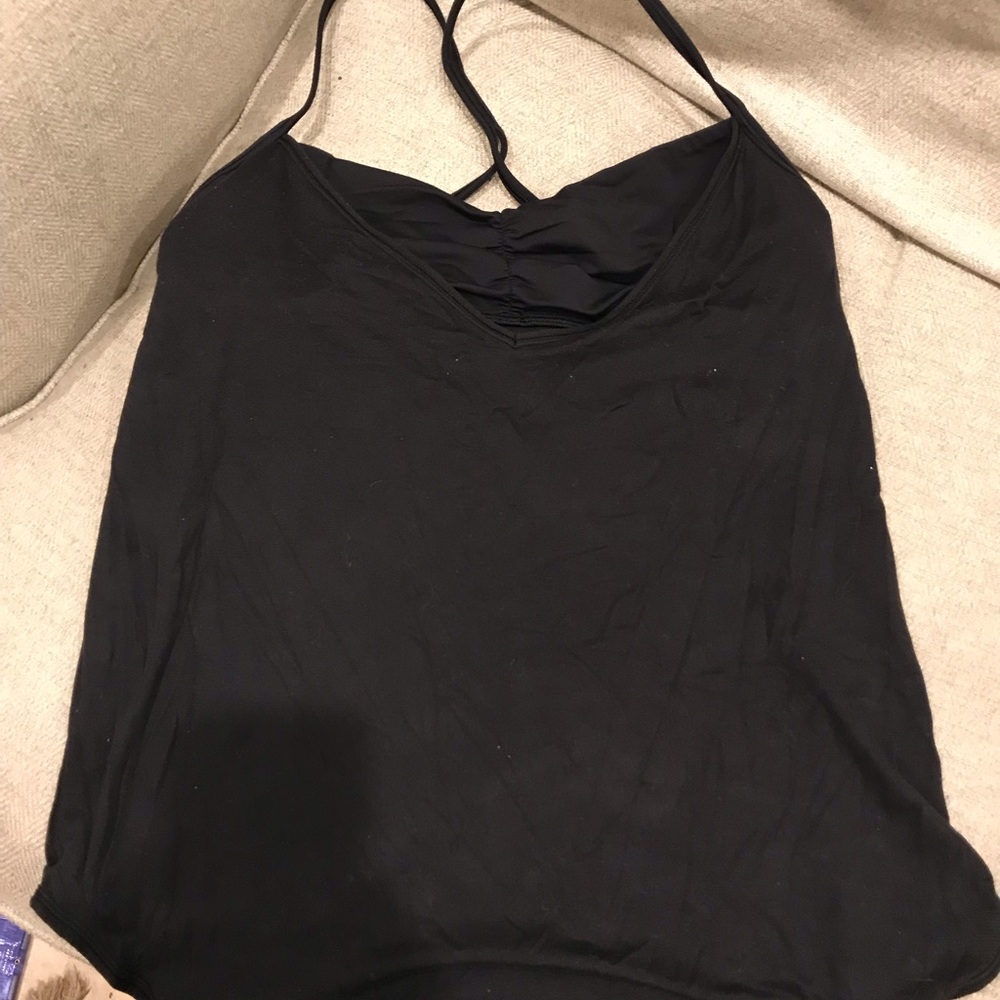 Lululemon Black Tank Size 10